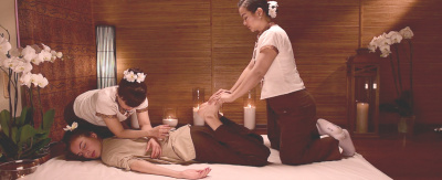 Традиционный тайский массаж в 4 руки  (90 мин)