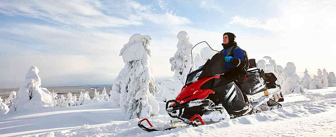 Сафари на снегоходе