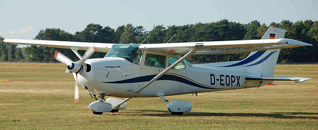 Полет на самолете Cessna 172 Skyhawk длительный