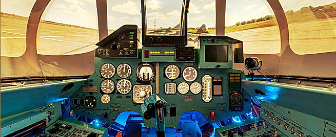 Полет на авиатренажере истребителя СУ-27 «Я - Летчик»