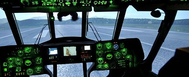 Полет на авиатренажере вертолета МИ-8 (45 минут)
