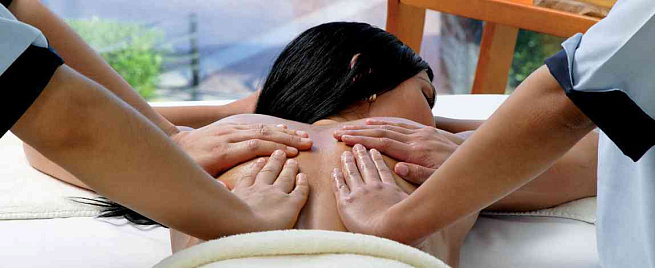 Императорский масляный массаж в 4 руки 