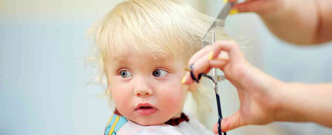 Детская стрижка в барбершопе