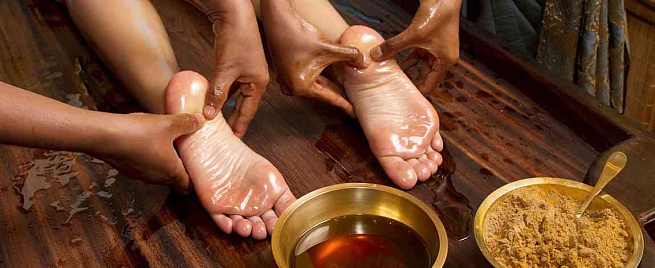 «Падабхъянга» -  аюрведический массаж ног и стоп