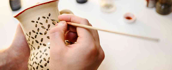 Роспись керамики для двоих