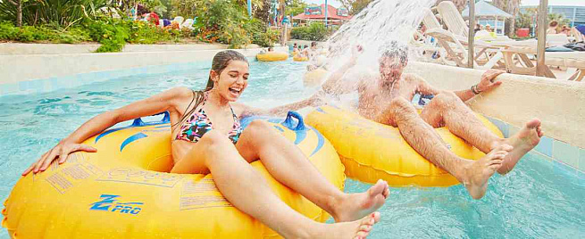Аквапарк для двоих 