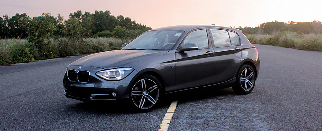 Обучение дрифту на автомобиле BMW 118