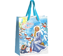 Подарочный пакет "Снегурочка" (20х30см)