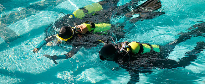 Индивидуальное обучение дайвингу