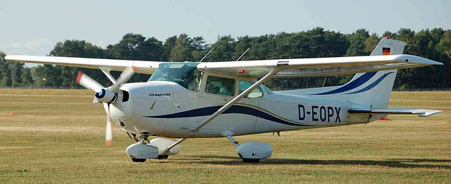 Полет на самолете Cessna 172 Skyhawk