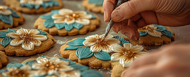 Мастер-класс по росписи пряников