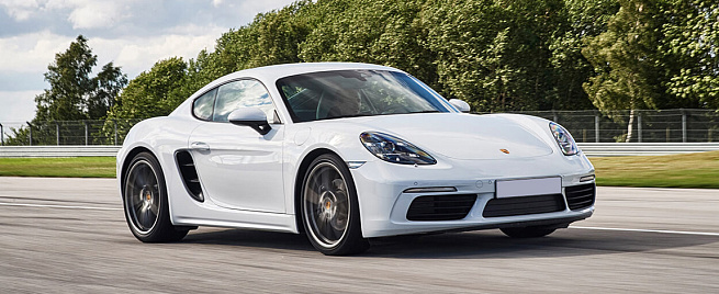 Курс дрифта на автомобиле Porsche 718