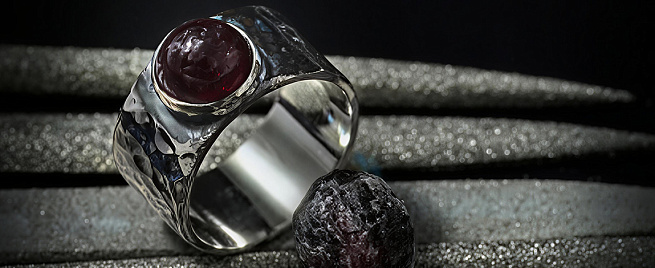 Мастер-класс по изготовлению серебряного кольца  с огранкой «Душа камня»